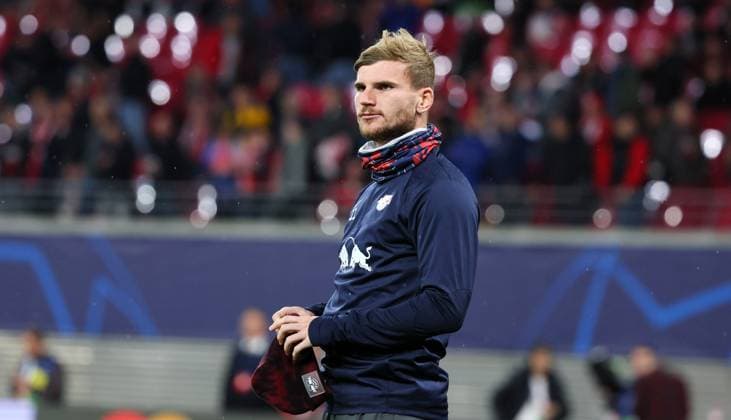 RB Leipzig - Roter Stern Belgrad Champions League Leipzig, 25.10.2023, Red Bull Arena, Fussball , UEFA Champions League, Gruppe G , 3. Spieltag, RB Leipzig vs. Roter Stern Belgrad , Im Bild: Timo Werner (11, RB Leipzig . , Foto nur zur redaktionellen Nutzung bestimmt! . , UEFA regulations prohibit any use of photographs as image sequences and or quasi-video ,