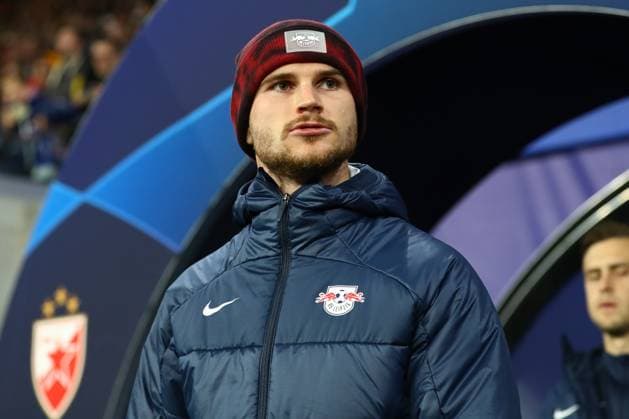 25.10.2023, xtgx, Fussball, UEFA Champions League, RB Leipzig - Roter Stern Belgrad emspor, v.l. Timo Werner (Leipzig, 11) (DFL DFB REGULATIONS PROHIBIT ANY USE OF PHOTOGRAPHS as IMAGE SEQUENCES and or QUASI-VIDEO) Leipzig