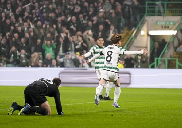 EDITORIAL USE ONLY No use with unauthorised audio, video, data, fixture lists, club league logos or live services. Online in-match use limited to 120 images, no video emulation. No use in betting, games or single club league player publications. Celtic v Atletico Madrid, UEFA Champions League, Group E, Football, Celtic Park, Glasgow, UK - 25 Oct 2023 EDITORIAL USE ONLY No use with unauthorised audio, video, data, fixture lists, club league logos or live services. Online in-match use limited to 120 images, no video emulation. No use in betting, games or single club league player publications. Copyright: xStuartxWallace Shutterstockx 14164178j