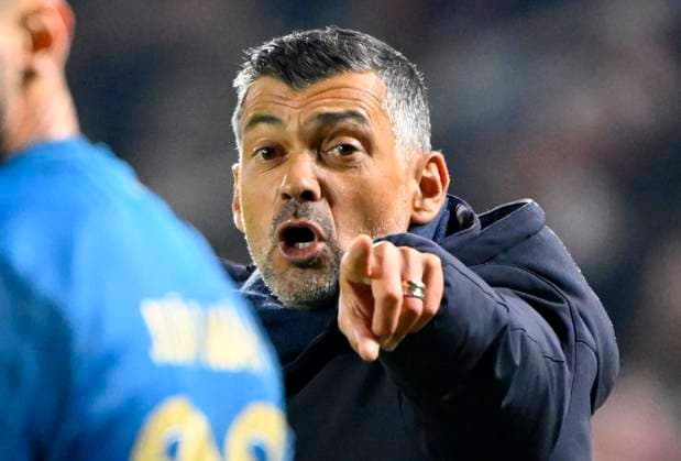 Royal Antwerp FC v FC Porto - UEFA Champions League DEURNE, BELGIUM - OCTOBER 25 : Conceicao Sergio head coach of Porto during the UEFA Champions League group H match between Royal Antwerp FC and FC Porto on October 25, 2023 in Deurne, Belgium, 25 10 2023 Deurne Belgium  Copyright: xVincentxKalutx