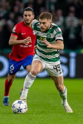 Celtic v Atletico Madrid Champions League 25 10 2023. James Forrest of Celtic FC during the Champions League match between Celtic and Atletico Madrid at Celtic Park, Glasgow, Scotland on 25 October 2023. Editorial use only , Copyright: xColinxPoultneyx PSI-18278-0191