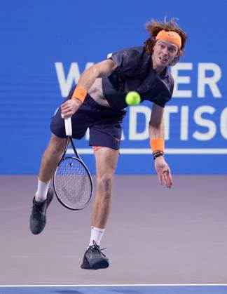 TENNIS - ATP, Tennis Herren Erste Bank Open VIENNA,AUSTRIA,26.OCT.23 - TENNIS - ATP World Tour, Erste Bank Open. Image shows Andrey Rublev (RUS).  GEPAxpictures xWalterxLuger