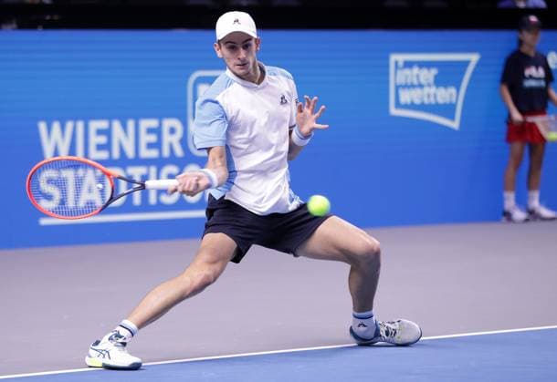 TENNIS - ATP, Tennis Herren Erste Bank Open VIENNA,AUSTRIA,26.OCT.23 - TENNIS - ATP World Tour, Erste Bank Open. Image shows Matteo Arnaldi (ITA).  GEPAxpictures xWalterxLuger