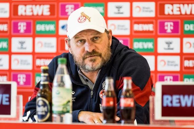 Sport Themen der Woche KW43 Sport Bilder des Tages 1. FC Koeln Pressekonferenz; 26.10.2022 Steffen Baumgart (Trainer 1. FC Koeln) Pressekonferenz 1. FC Koeln; Geissbockheim, 26.10.2022 *** 1 FC Koeln press conference 26 10 2022 Steffen Baumgart coach 1 FC Koeln press conference 1 FC Koeln Geissbockheim, 26 10 2022 Copyright: xBEAUTIFULxSPORTS Wunderlx