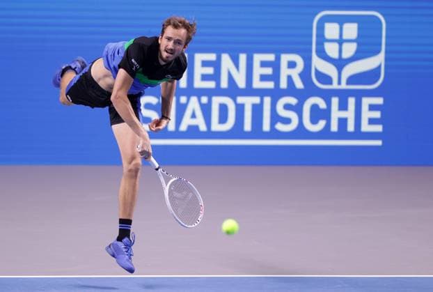 TENNIS - ATP, Tennis Herren Erste Bank Open VIENNA,AUSTRIA,26.OCT.23 - TENNIS - ATP World Tour, Erste Bank Open. Image shows Daniil Medvedev (RUS).  GEPAxpictures xWalterxLuger
