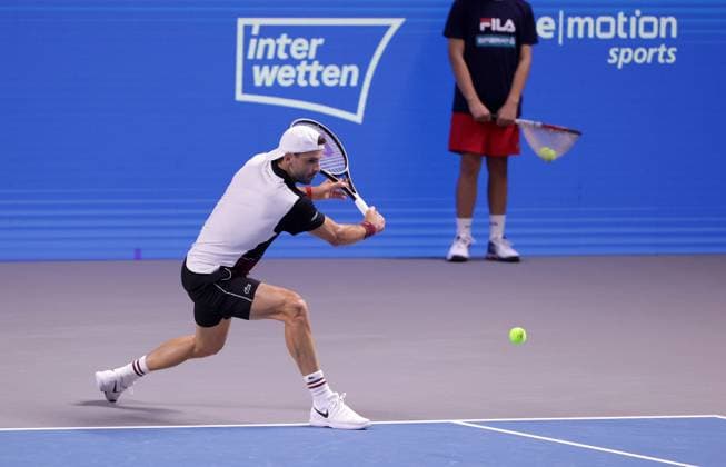 TENNIS - ATP, Tennis Herren Erste Bank Open VIENNA,AUSTRIA,26.OCT.23 - TENNIS - ATP World Tour, Erste Bank Open. Image shows Grigor Dimitrov (BUL).  GEPAxpictures xWalterxLuger