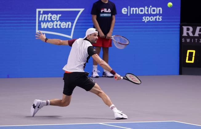 TENNIS - ATP, Tennis Herren Erste Bank Open VIENNA,AUSTRIA,26.OCT.23 - TENNIS - ATP World Tour, Erste Bank Open. Image shows Grigor Dimitrov (BUL).  GEPAxpictures xWalterxLuger