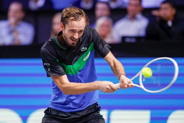 Daniil Medvedev Tennis - ERSTE BANK OPEN 2023 - ATP, Tennis Herren 500 - Stadthalle - Wien - - Oesterreich - 26 October 2023. Copyright: xJuergenxHasenkopfx