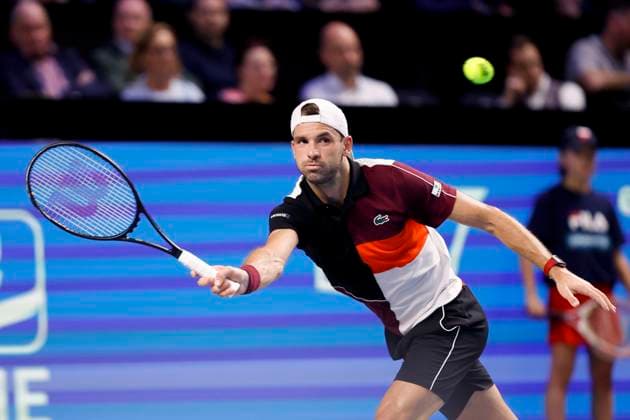 Grigor Dimitrov Tennis - ERSTE BANK OPEN 2023 - ATP, Tennis Herren 500 - Stadthalle - Wien - - Oesterreich - 26 October 2023. Copyright: xJuergenxHasenkopfx