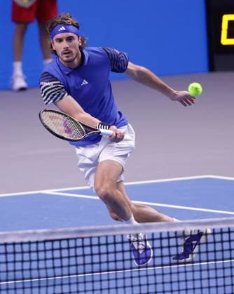 TENNIS - ATP, Tennis Herren Erste Bank Open VIENNA,AUSTRIA,26.OCT.23 - TENNIS - ATP World Tour, Erste Bank Open. Image shows Stefanos Tsitsipas (GRE).  GEPAxpictures xWalterxLuger
