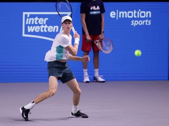 TENNIS - ATP, Tennis Herren Erste Bank Open VIENNA,AUSTRIA,26.OCT.23 - TENNIS - ATP World Tour, Erste Bank Open. Image shows Jannik Sinner (ITA).  GEPAxpictures xWalterxLuger