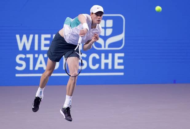 TENNIS - ATP, Tennis Herren Erste Bank Open VIENNA,AUSTRIA,26.OCT.23 - TENNIS - ATP World Tour, Erste Bank Open. Image shows Jannik Sinner (ITA).  GEPAxpictures xWalterxLuger