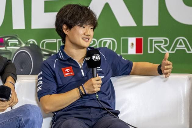 Mexico City - 26-10-2023, Autodromo Hermanos Rodriguez, Yuki Tsunoda at the Formula 1 Mexico Grand Prix 2023 Thursday Formula 1 Mexico Grand Prix 2023 Thursday  x22913942x Copyright: