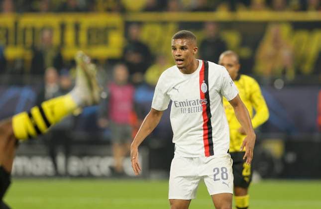Foto : Malick THIAW ( Milan ) Fussball Champions League Mi. 04.10.2023 Borussia Dortmund - AC Milan