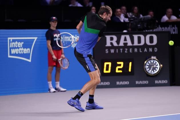 TENNIS - ATP, Tennis Herren Erste Bank Open VIENNA,AUSTRIA,27.OCT.23 - TENNIS - ATP World Tour, Erste Bank Open. Image shows Daniil Medvedev (RUS).  GEPAxpictures xWalterxLuger