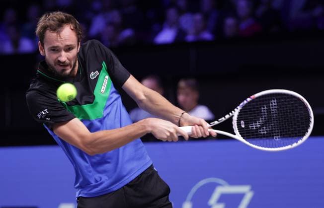 TENNIS - ATP, Tennis Herren Erste Bank Open VIENNA,AUSTRIA,27.OCT.23 - TENNIS - ATP World Tour, Erste Bank Open. Image shows Daniil Medvedev (RUS).  GEPAxpictures xWalterxLuger