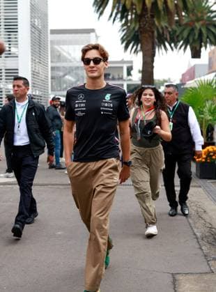 63 George Russell (GBR, Mercedes-AMG Petronas F1 Team), F1 Grand Prix of Mexico at Autodromo Hermanos Rodriguez on October 27, 2023 in Mexico City, Mexico. (Photo by HOCH ZWEI) Mexico City Mexico