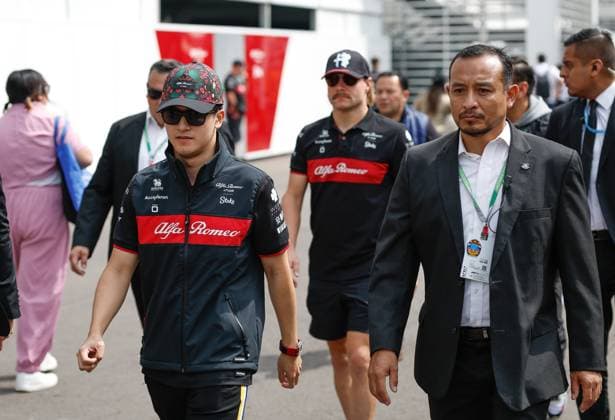 24 Guanyu Zhou (CHN, Alfa Romeo F1 Team Stake), F1 Grand Prix of Mexico at Autodromo Hermanos Rodriguez on October 27, 2023 in Mexico City, Mexico. (Photo by HOCH ZWEI) Mexico City Mexico