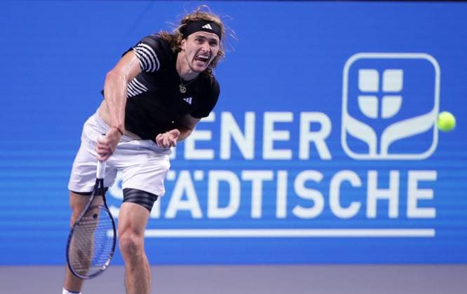TENNIS - ATP, Tennis Herren Erste Bank Open VIENNA,AUSTRIA,27.OCT.23 - TENNIS - ATP World Tour, Erste Bank Open. Image shows Alexander Zverev (GER).  GEPAxpictures xWalterxLuger