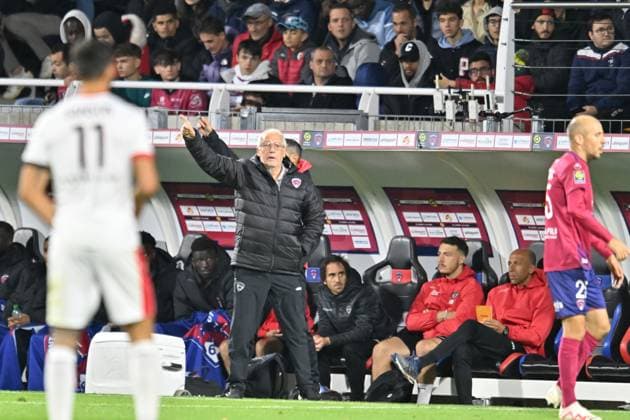 Pascal Gastien (clermont) FOOTBALL : Clermont Foot vs OGC Nice - Ligue 1 Uber Eats - 27 10 2023 FredericChambert Panoramic 