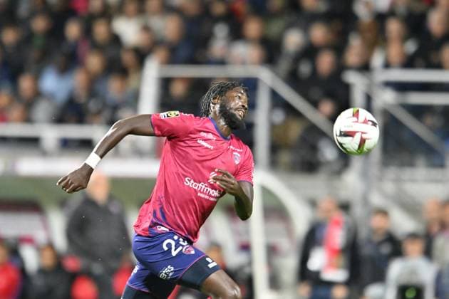 Shamar Nicholson (clermont) FOOTBALL : Clermont Foot vs OGC Nice - Ligue 1 Uber Eats - 27 10 2023 FredericChambert Panoramic 
