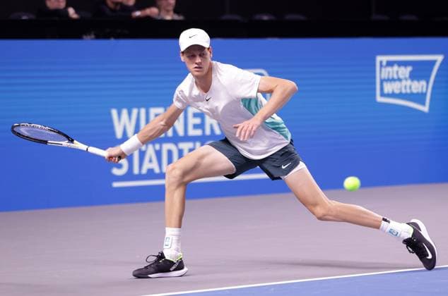 TENNIS - ATP, Tennis Herren Erste Bank Open VIENNA,AUSTRIA,27.OCT.23 - TENNIS - ATP World Tour, Erste Bank Open. Image shows Jannik Sinner (ITA).  GEPAxpictures xWalterxLuger