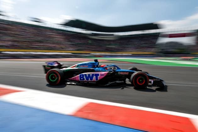 31 Esteban Ocon (FRA, BWT Alpine F1 Team), F1 Grand Prix of Mexico at Autodromo Hermanos Rodriguez on October 27, 2023 in Mexico City, Mexico. (Photo by HOCH ZWEI) Mexico City Mexico