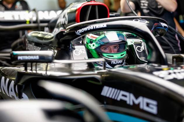 VESTI Frederik, Mercedes AMG F1 Team W14, portrait during the 2023 Formula 1 Grand Premio de la Ciudad de Mexico, 19th round of the 2023 Formula One World Championship, WM, Weltmeisterschaft from October 27 to 29, 2023 on the Autodromo Hermanos Rodriguez, in Mexico City, Mexico - F1 - MEXICO CITY GRAND PRIX 2023 DPPI Panoramic  00123042_F12023GP20MEX_JK215326