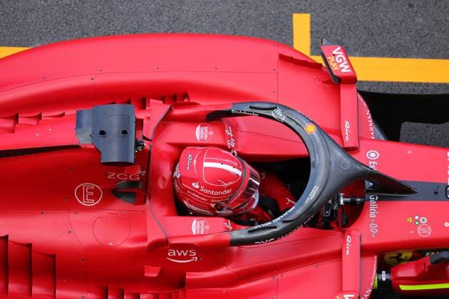 16 LECLERC Charles (mco), Scuderia Ferrari SF-23, action during the 2023 Formula 1 Grand Premio de la Ciudad de Mexico, 19th round of the 2023 Formula One World Championship, WM, Weltmeisterschaft from October 27 to 29, 2023 on the Autodromo Hermanos Rodriguez, in Mexico City, Mexico - F1 - MEXICO CITY GRAND PRIX 2023 DPPI Panoramic  00123042_353A7396