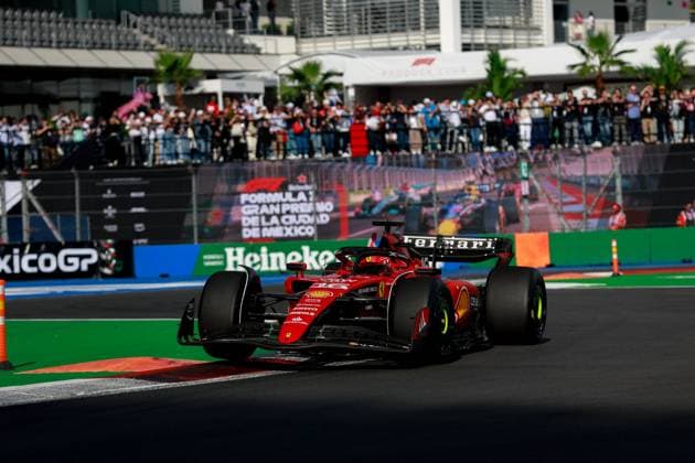 16 Charles Leclerc (MCO, Scuderia Ferrari), F1 Grand Prix of Mexico at Autodromo Hermanos Rodriguez on October 27, 2023 in Mexico City, Mexico. (Photo by HOCH ZWEI) Mexico City Mexico