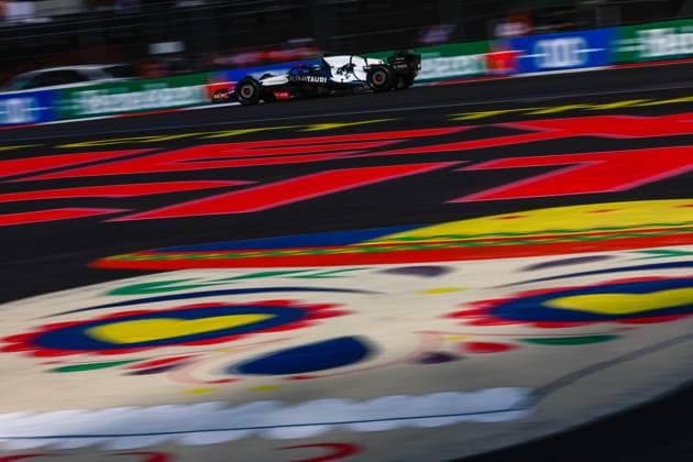 3 Daniel Ricciardo (AUS, Scuderia AlphaTauri), F1 Grand Prix of Mexico at Autodromo Hermanos Rodriguez on October 27, 2023 in Mexico City, Mexico. (Photo by HOCH ZWEI) Mexico City Mexico