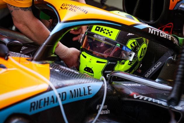 4 Lando Norris (GBR, McLaren F1 Team), F1 Grand Prix of Mexico at Autodromo Hermanos Rodriguez on October 27, 2023 in Mexico City, Mexico. (Photo by HOCH ZWEI) Mexico City Mexico