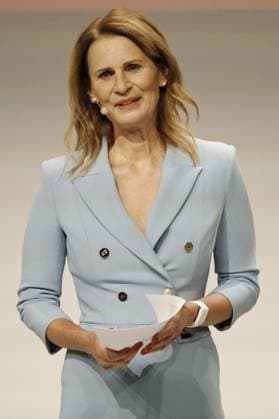 Katrin Müller-Hohenstein, führte als Moderatorin durch die Gala Deutscher Fussball Kulturpreis 2023 Nürnberg Copyright: xZichyx Eibner-Pressefotox EP_rzy