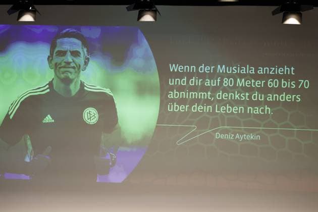 Deniz Aytekin, Fußballspruch des Jahres 2023 Deutscher Fussball Kulturpreis 2023 Nürnberg Copyright: xZichyx Eibner-Pressefotox EP_rzy
