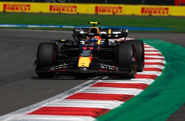 11 Sergio Perez (MEX, Oracle Red Bull Racing), F1 Grand Prix of Mexico at Autodromo Hermanos Rodriguez on October 28, 2023 in Mexico City, Mexico. (Photo by HOCH ZWEI) Mexico City Mexico