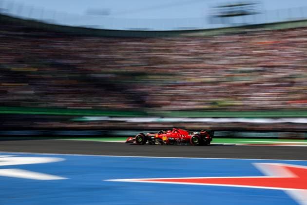 16 Charles Leclerc (MCO, Scuderia Ferrari), F1 Grand Prix of Mexico at Autodromo Hermanos Rodriguez on October 28, 2023 in Mexico City, Mexico. (Photo by HOCH ZWEI) Mexico City Mexico