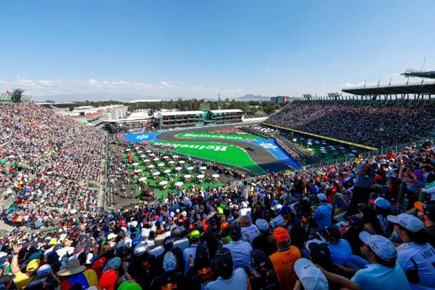 63 George Russell (GBR, Mercedes-AMG Petronas F1 Team), F1 Grand Prix of Mexico at Autodromo Hermanos Rodriguez on October 28, 2023 in Mexico City, Mexico. (Photo by HOCH ZWEI) Mexico City Mexico