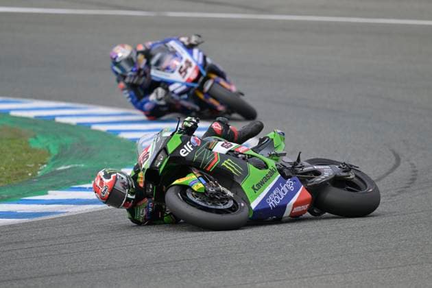 Bilder des Jahres 2023, Sport 10 Oktober Sport Themen der Woche KW43 Sport Bilder des Tages IPP20231029 Motorsports: SBK Superbike World Championship, WM, Weltmeisterschaft 2023, Round 12 - Spain, 65 Jonathan Rea GBR Kawasaki ZX-10RR Kawasaki Racing Team WorldSBK (Verwendung nur in Deutschland - GERMANY ONLY) *** IPP20231029 Motorsports SBK Superbike World Championship 2023, Round 12 Spain, 65 Jonathan Rea GBR Kawasaki ZX 10RR Kawasaki Racing Team WorldSBK Use only in Germany GERMANY ONLY 