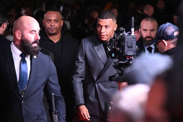 Kylian Mbappe FOOTBALL : Ballon d Or 2023 - Paris - 30 10 2023 FedericoPestellini Panoramic 