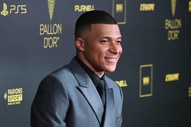 Kylian Mbappe FOOTBALL : Ballon d Or 2023 - Paris - 30 10 2023 FedericoPestellini Panoramic 