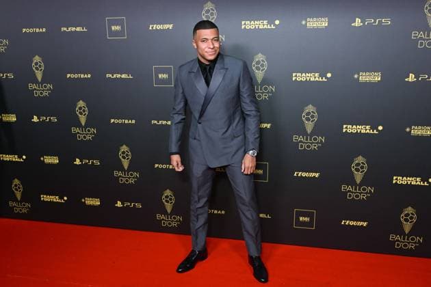 Kylian Mbappe FOOTBALL : Ballon d Or 2023 - Paris - 30 10 2023 FedericoPestellini Panoramic 