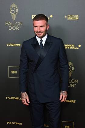 David Beckham - FOOTBALL : Ballon d Or 2023 - Paris - 30 10 2023 FedericoPestellini Panoramic 