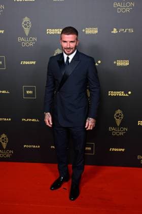 David Beckham - FOOTBALL : Ballon d Or 2023 - Paris - 30 10 2023 FedericoPestellini Panoramic 