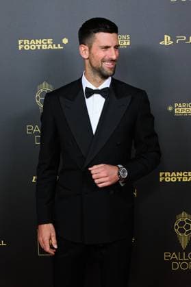 Novak Djokovic FOOTBALL : Ballon d Or 2023 - Paris - 30 10 2023 FedericoPestellini Panoramic 