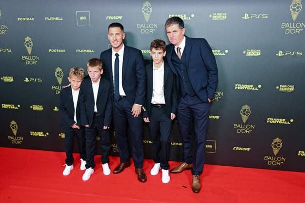Sport Bilder des Tages Eden Hazard FOOTBALL : Ballon d Or 2023 - Paris - 30 10 2023 FedericoPestellini Panoramic 