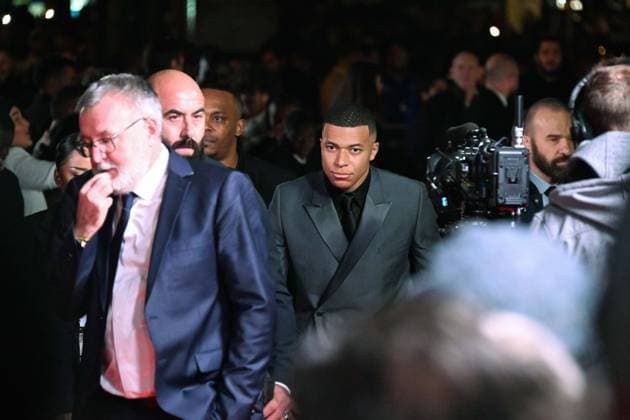 Kylian Mbappe - FOOTBALL : Ballon d Or 2023 - Paris - 30 10 2023 FedericoPestellini Panoramic 