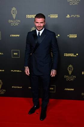 David Beckham - FOOTBALL : Ballon d Or 2023 - Paris - 30 10 2023 FedericoPestellini Panoramic 