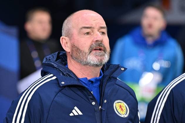 20231017 France vs Scotland head coach Steve Clarke of Scotland pictured during a soccer game between the national teams of France and Scotland in friendly game, on October 17 , 2023 in Lille, France. (Photo by David Catry Sportpix) Lille Decathlon Arena Stade Pierre Mauroy - Villeneuve d Ascq France  Copyright: xSportpix.bex xDavidxCatryxDavidxCatryx