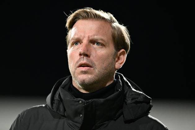 KAS Eupen v KV Oostende - Belgian Croky Cup EUPEN, BELGIUM - OCTOBER 31 : Kohfeldt Florian head coach of KAS Eupen during the Belgian Crocky Cup match round of 32 between KAS Eupen and KV Oostende on October 31, 2023 in Eupen, Belgium, 31 10 2023 Eupen Belgium  Copyright: xDhax