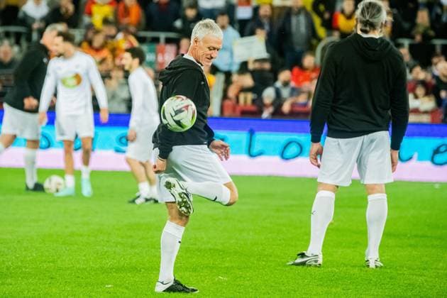 Didier Deschamps FOOTBALL : RC Lens Legende x Legende Francais - 31 10 2023 BaptisteAutissier Panoramic 